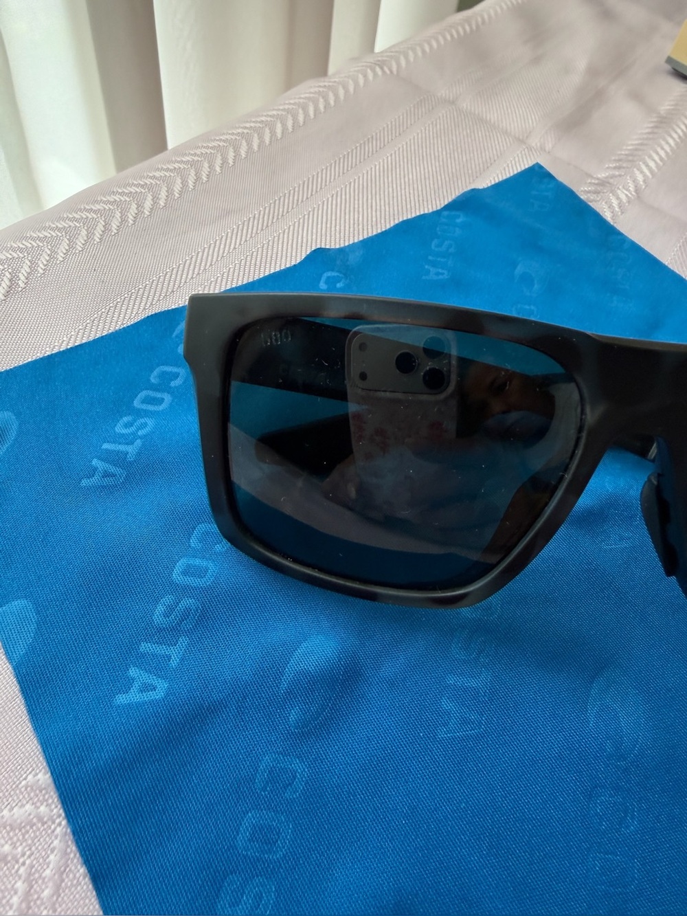 Costa Del Mar Lido 580 Polarized Sunglasses Tiger Shark Camo + Case - Picture 9 of 11
